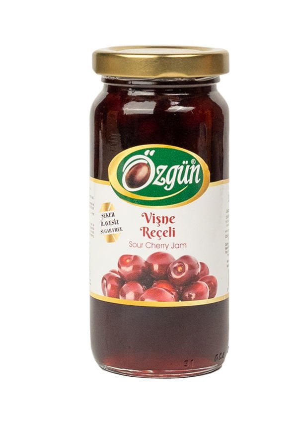 Şekersiz Vişne Reçeli - 300 Gr