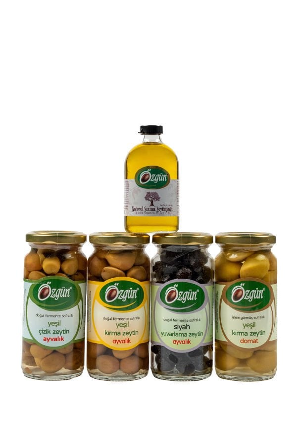 °˖✧オハナ✧˖°6セット Özgün Hediyelik Paket - Özgün Zeytin & Zeytinyağı | Ayvalık
