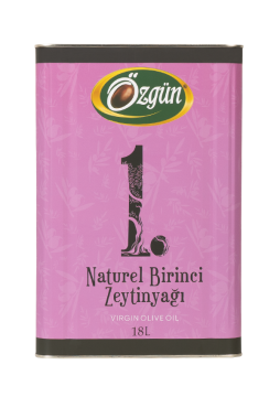 Naturel Birinci Zeytinyağı - 18 L Teneke