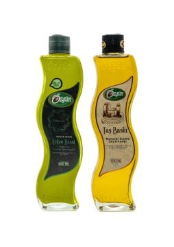 Taş Baskı & Erken Hasat Zeytinyağı - 2 li Paket