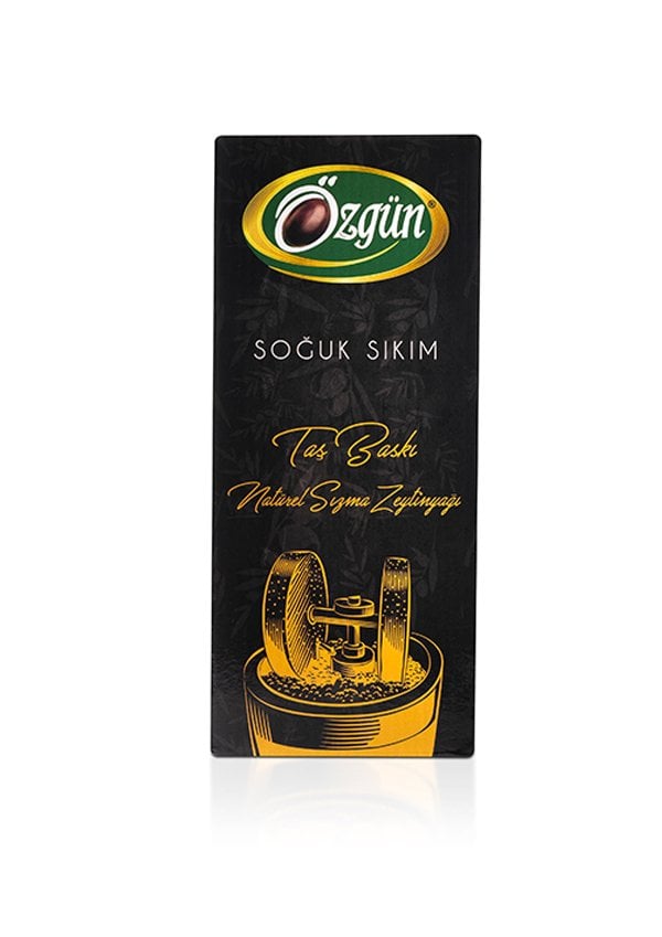 Taş Baskı Zeytinyağı - 750 ml Kare Şişe