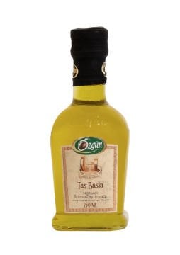 Taş Baskı Zeytinyağı - 250 ml Kare Şişe