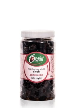 Gemlik Siyah Sele Zeytin - 1 lik Pet Kav.