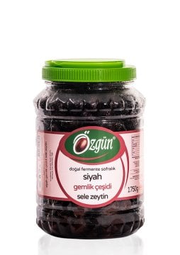 Gemlik Siyah Sele Zeytin - 2 lik Pet Kav.