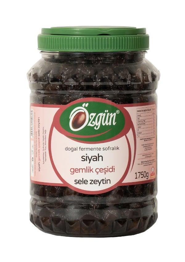 Gemlik Siyah Sele Zeytin - 2 lik Pet Kav.