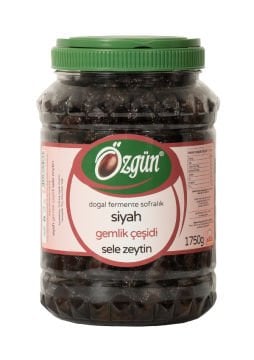 Gemlik Siyah Sele Zeytin - 2 lik Pet Kav.