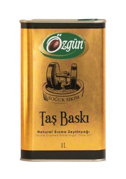 Taşbaskı Zeytinyağı - 1 Lt Tnk