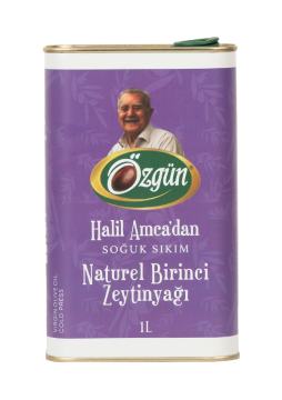 Halil Amca'dan Naturel Birinci Zetinyağı - 1 L Tnk.
