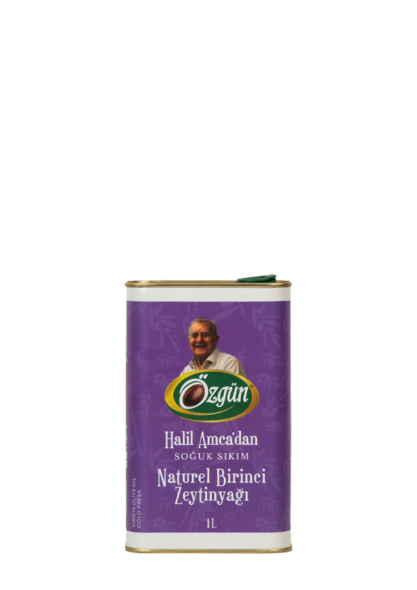 Halil Amca'dan Naturel Birinci Zetinyağı - 1 L Tnk.