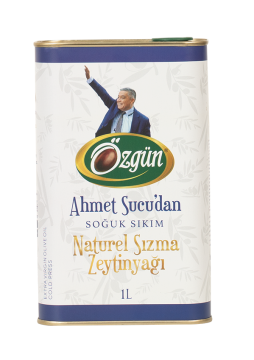 Ahmet SUCU'dan Naturel Sızma Zeytinyağı- 1 L Tnk.