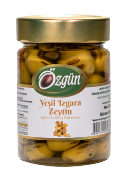 Izgara Yeşil Zeytin- 350 ml Cam Kav.