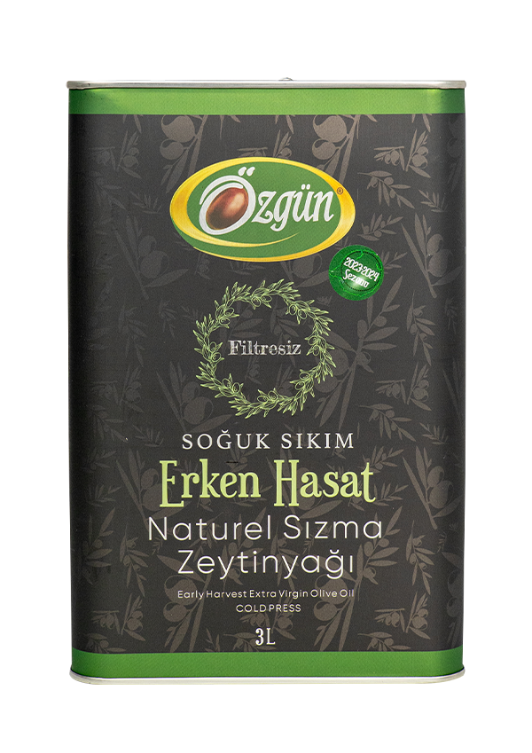 Erken Hasat Sızma Zeytinyağı - 3 L Tnk.