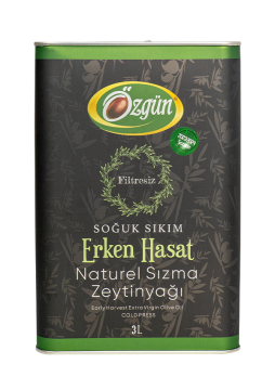 Erken Hasat Sızma Zeytinyağı - 3 L Tnk.