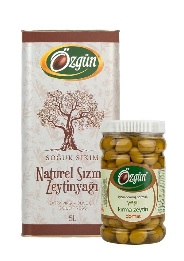 5 L Teneke Promosyonlu Sızma Zeytinyağı