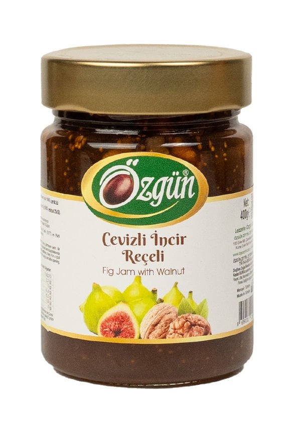 Cevizli İncir Reçeli - 400 Gr