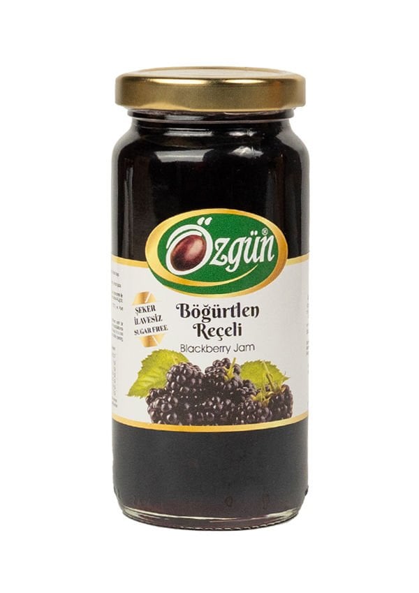 Şekersiz Böğürtlen Reçeli - 300 Gr