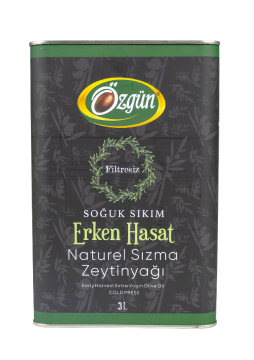Erken Hasat Sızma Zeytinyağı - 3 L Tnk