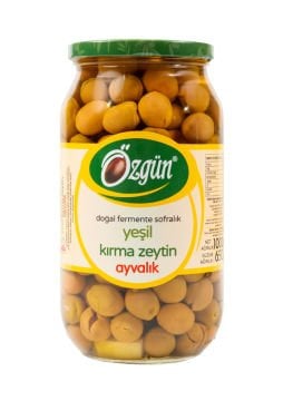 2025-2026 Sezonu Yeni Ayvalık Kırma Zeytin - 1 lik Cam Kav .