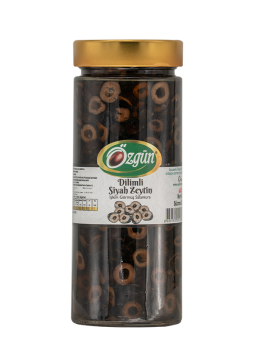 Dilimli Siyah Zeytin - 600 Gr Cam Kav.