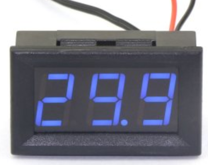 -50~110°C Panel Tipi Dijital Termometre (Mavi)