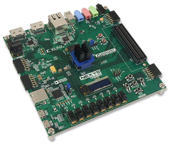 Nexys Video Artix-7 FPGA: Trainer Board for Multimedia Applications