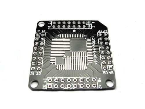 TQFP to Dip Çevirici Pcb (TQFP32/44/48/64)