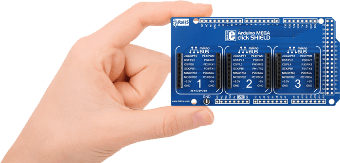 ARDUINO MEGA CLICK SHIELD MIKROE-1900