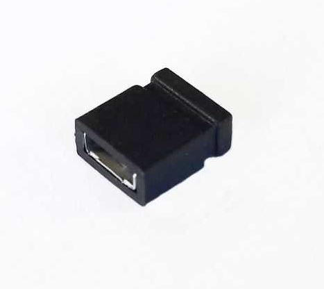 DS1027 Mini Jumper - 2pin 2.54mm Dişi 6MM