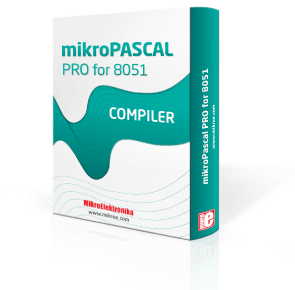 mikroPascal PRO for 8051 COMPILER