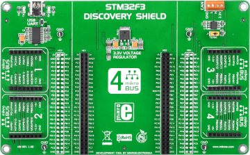 STM32F3 DISCOVERY SHIELD