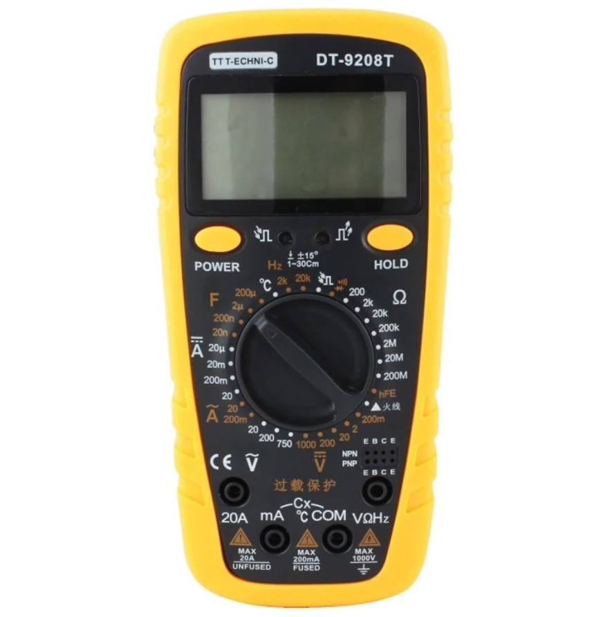 DT-9208T Dijital Multimetre