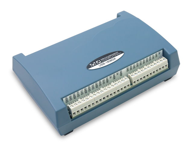 MCC USB-1608GX-2AO High-Speed Multifunction USB DAQ Device
