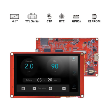 4.3'' Nextion Intelligent Kapasitif Touch HMI TFT LCD NX4827P043-011C