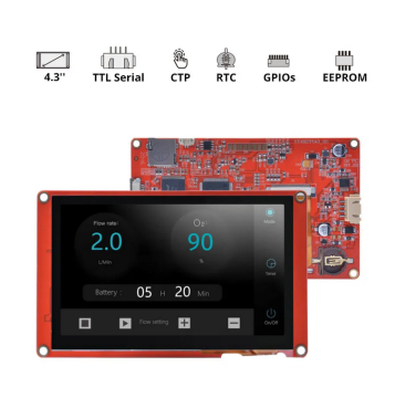 5'' Nextion Intelligent Kapasitif Touch HMI TFT LCD NX8048P050-011C