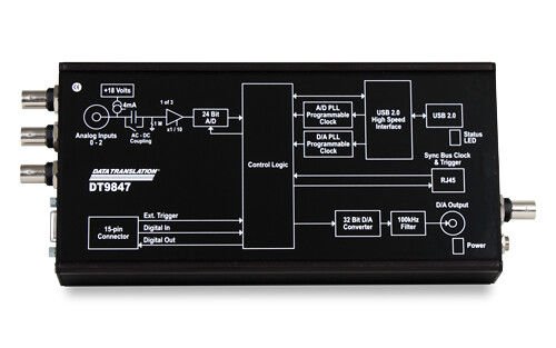 MCC DT9857E-8-xAO 8 Channel Speed Dynamic Signal Analyzers
