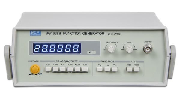 SG1638B Fonksiyon Üreteci 2Mhz 1 Kanal Analog Sinyal Jeneratörü