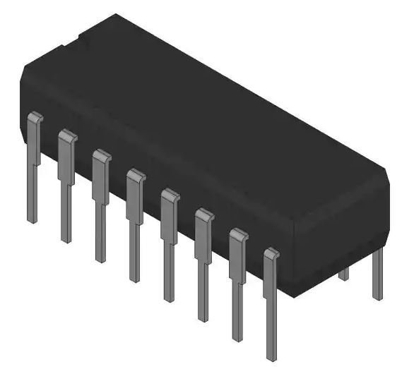 CD4011 CMOS Quad 2 Input NAND Gate DIP-14 Entegre