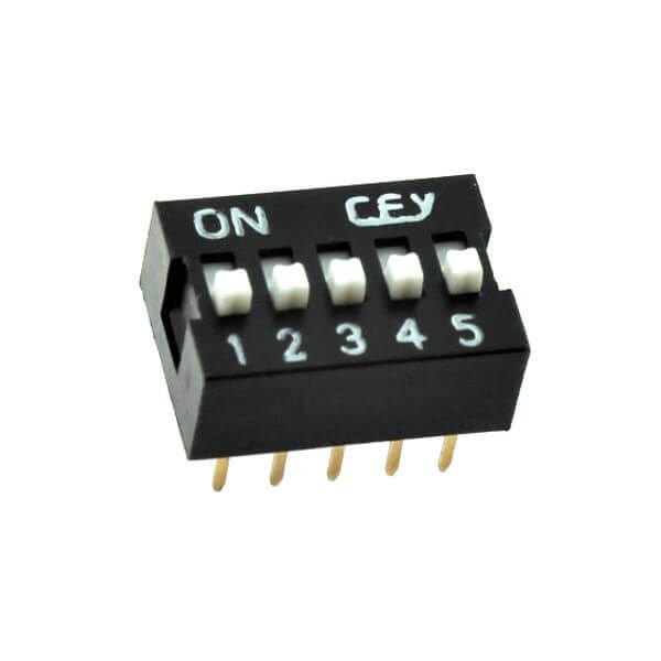 5 Pin Dip Switch DS1040
