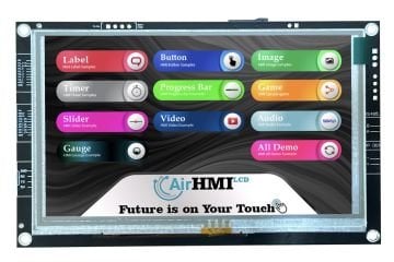 Advanced 4.3'' Resistive Touch HMI Ekran