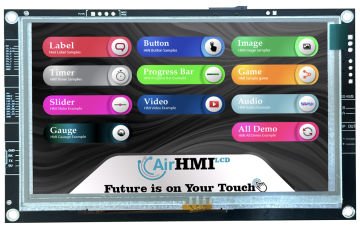 Advanced 10.1'' Resistive Touch HMI Ekran