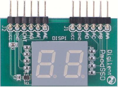 PMOD SSD Seven Segment Display Kartı