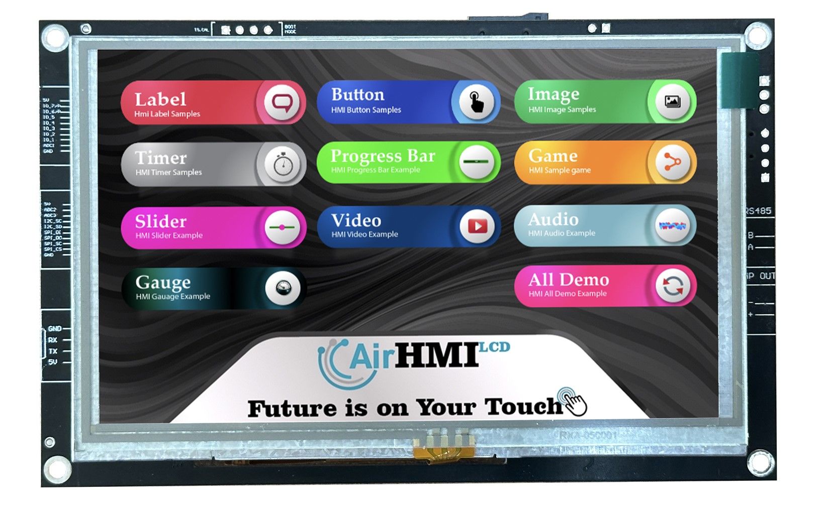 Industry 5'' Resistive Touch HMI Ekran