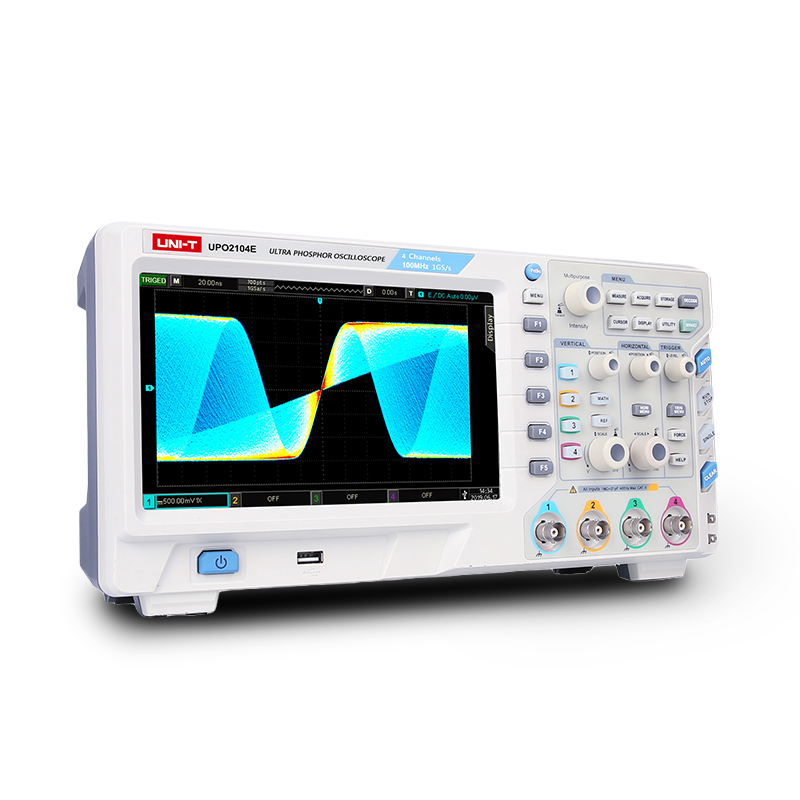 Unit UPO2104E 100Mhz Dijital Osiloskop