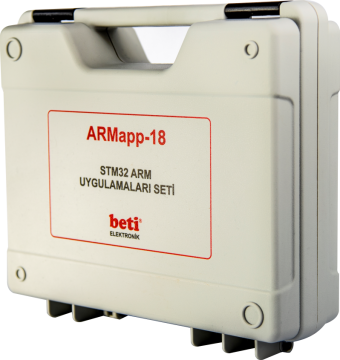 ARMapp-18 STM32 ARM Uygulamaları Seti