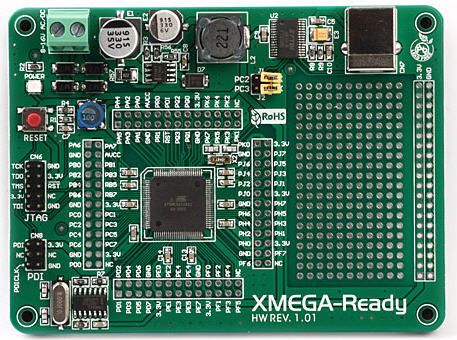 Ready for XMEGA - AVR XMEGA Development Board