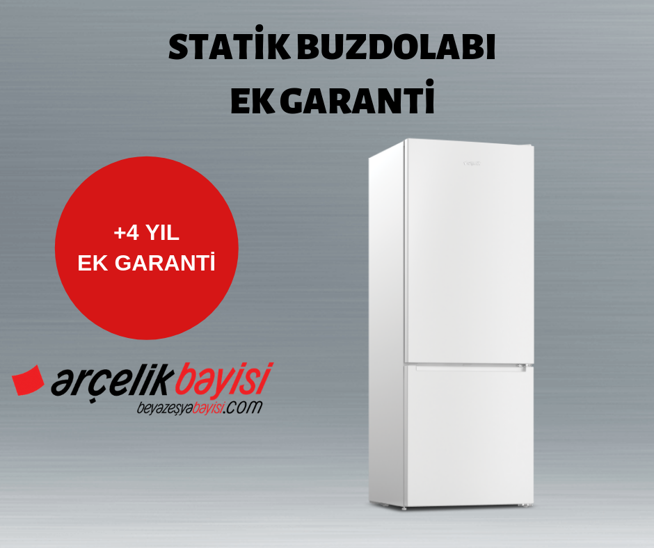 ARÇELİK 0-6 AY STATİK BUZDOLABI 4 YIL EK GARANTİ