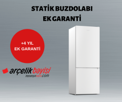 ARÇELİK 0-6 AY STATİK BUZDOLABI 4 YIL EK GARANTİ