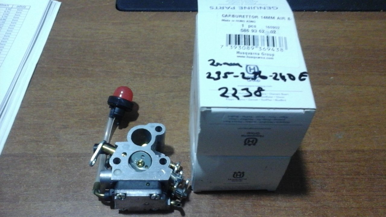 karbüratör zama 235 236 240 e 2238
