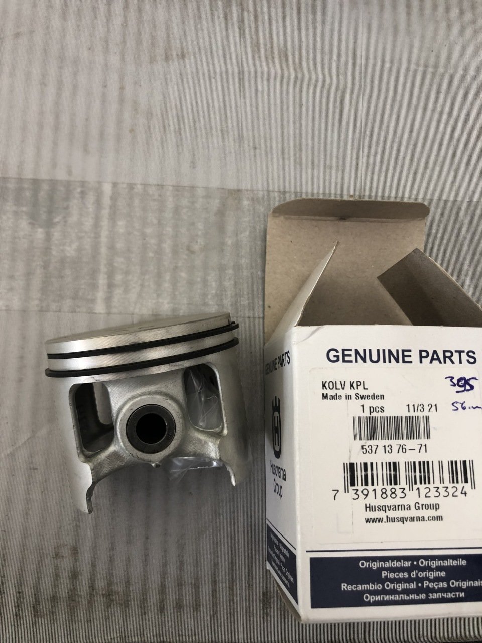 395 piston 56 mm