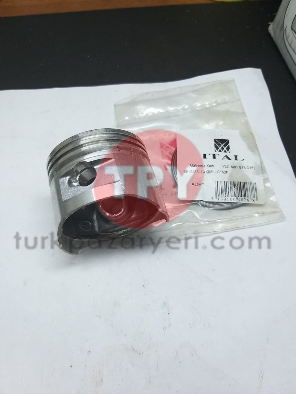 Piston Sekman STD 52mm LC152F 1'' Su Motoru